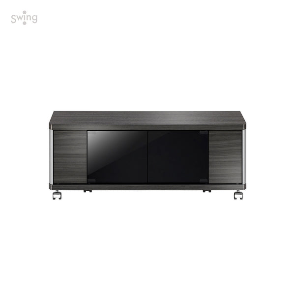 AS-GD960L キャスター付きテレビ台 幅約96㎝ アッシュグレー ロータイプ